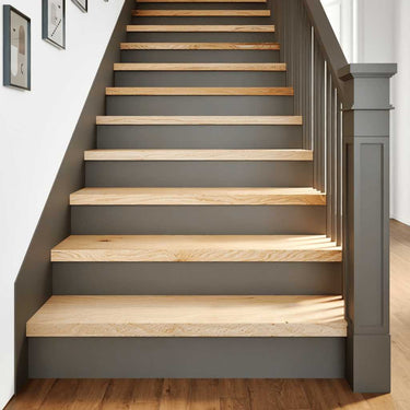 Vidaxl traptreden 4 st 100x30x2 cm onbehandeld massief eikenhout