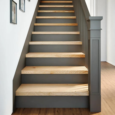 Vidaxl traptreden 8 st 80x25x2 cm onbehandeld massief eikenhout