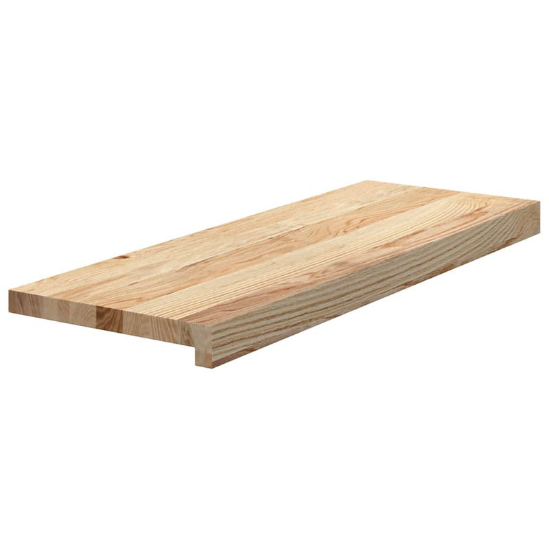 Load image into Gallery viewer, Vidaxl traptreden 8 st 70x30x2 cm onbehandeld massief eikenhout
