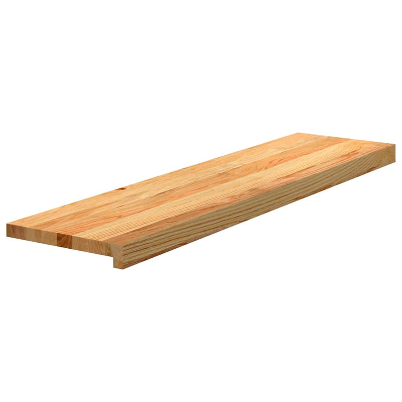 Load image into Gallery viewer, Vidaxl traptreden 4 st 100x25x2 cm massief eikenhout lichtbruin
