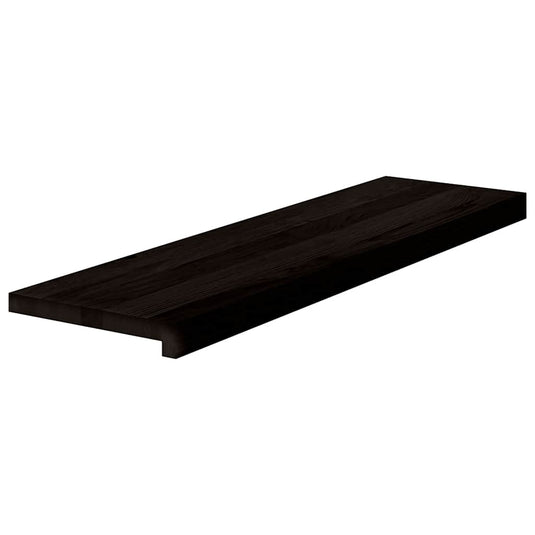 Vidaxl traptreden 2 st 90x30x2 cm massief eikenhout donkerbruin
