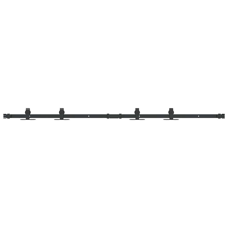 Load image into Gallery viewer, Vidaxl ophangset voor schuifdeur 152 cm koolstofstaal
