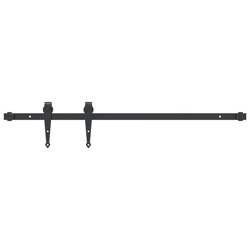 Load image into Gallery viewer, Vidaxl ophangset voor schuifdeur 91 cm koolstofstaal
