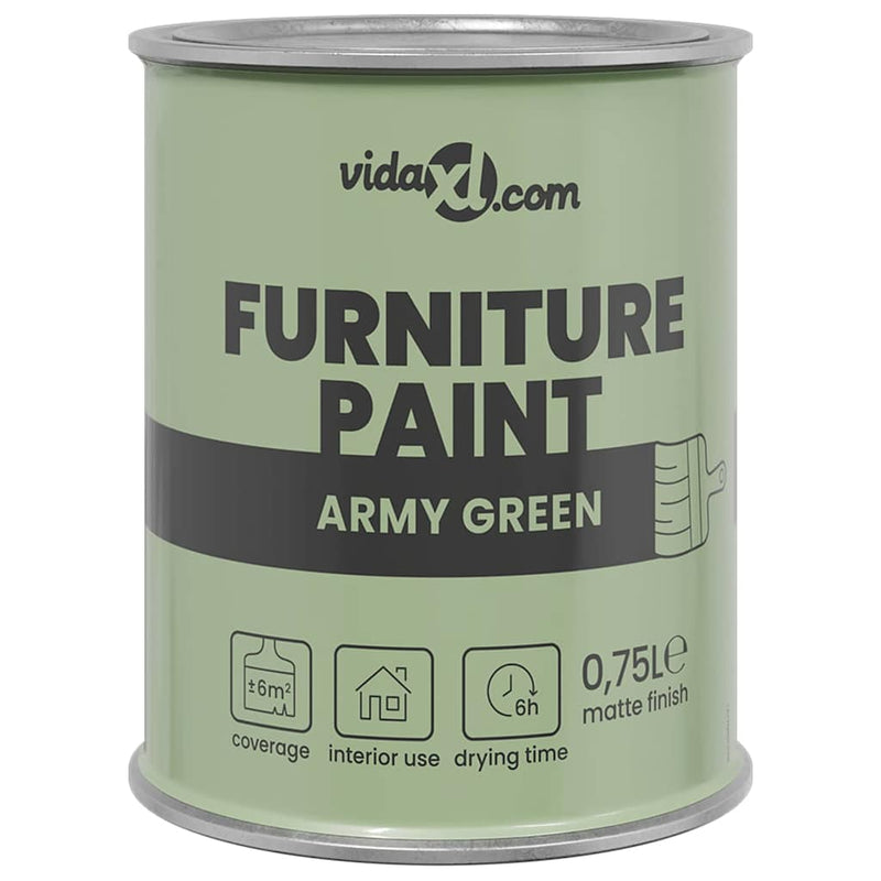 Load image into Gallery viewer, Vidaxl meubelverf groen 10 x 10 x 12 cm wandprint
