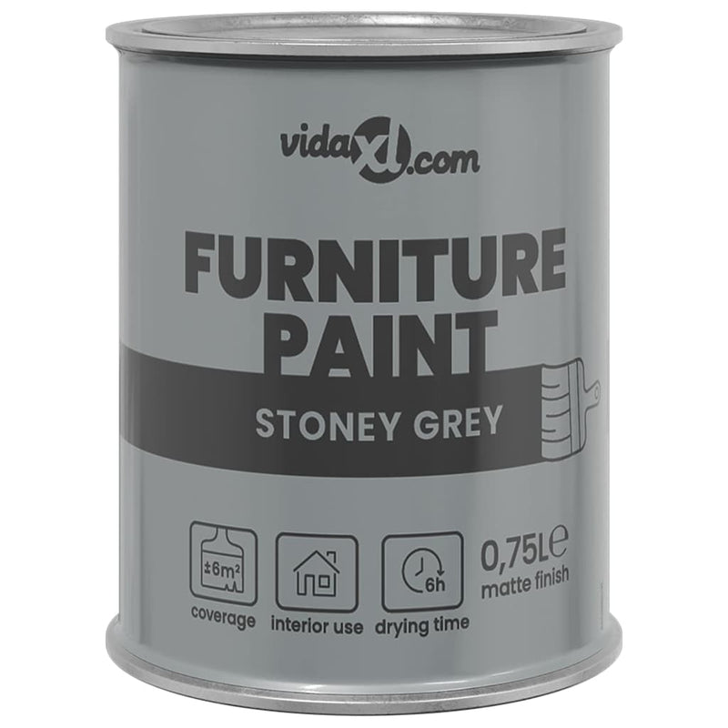 Load image into Gallery viewer, Vidaxl meubelverf grijs 10 x 10 x 12 cm wandprint
