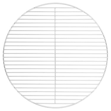 Vidaxl barbecuerooster rond ø50 cm 304 roestvrij staal