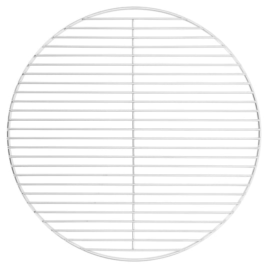 Vidaxl barbecuerooster rond ø50 cm 304 roestvrij staal