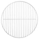 Vidaxl barbecuerooster rond ø37 cm 304 roestvrij staal