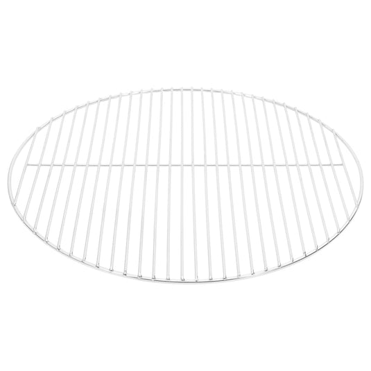 Vidaxl barbecuerooster rond ø54 cm 304 roestvrij staal