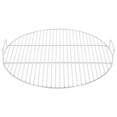 Vidaxl barbecuerooster met handgrepen rond ø54 cm 304 roestvrij staal