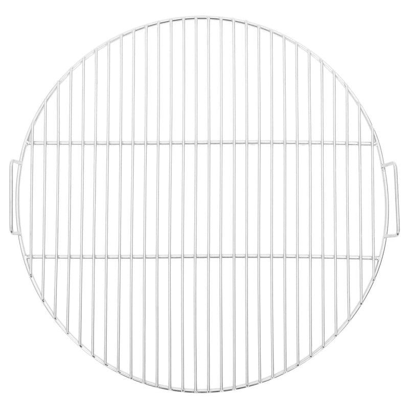 Load image into Gallery viewer, Vidaxl barbecuerooster met handgrepen rond ø54 cm 304 roestvrij staal
