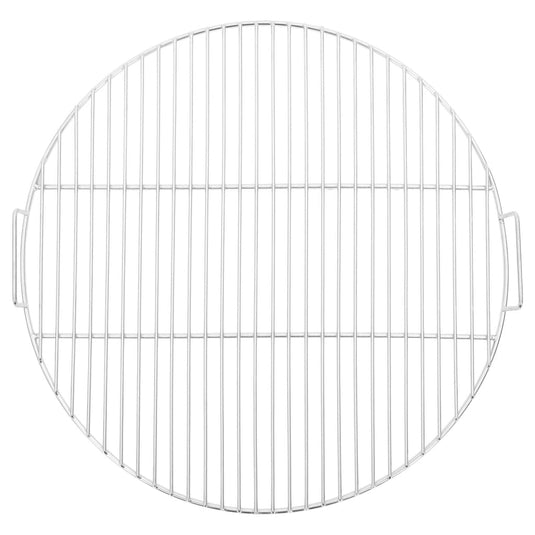 Vidaxl barbecuerooster met handgrepen rond ø54 cm 304 roestvrij staal