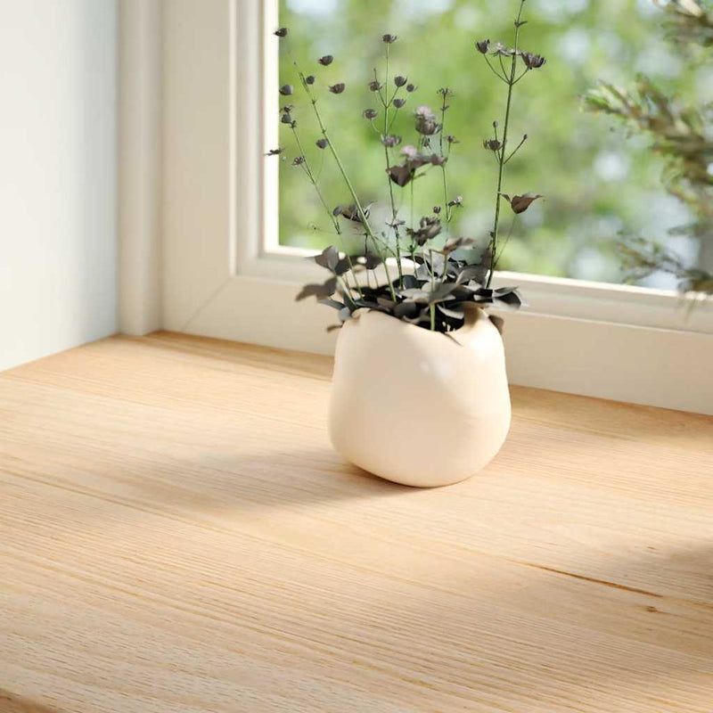 Load image into Gallery viewer, Vidaxl vensterbanken 2 st onbehandeld 100x30x2 cm massief eikenhout
