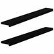 Vidaxl vensterbanken 2 st 120x15x2 cm massief eikenhout donkerbruin