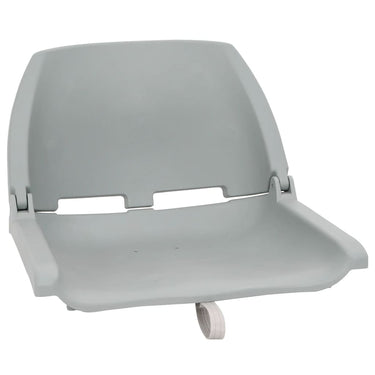 Vidaxl 2-delige bootstoelenset inklapbaar 48x51x41 cm grijs