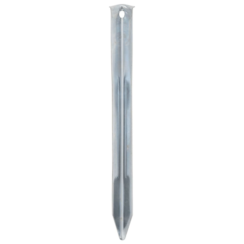 Load image into Gallery viewer, Vidaxl tentharingen 24 st ø20 mm 22 cm gegalvaniseerd staal
