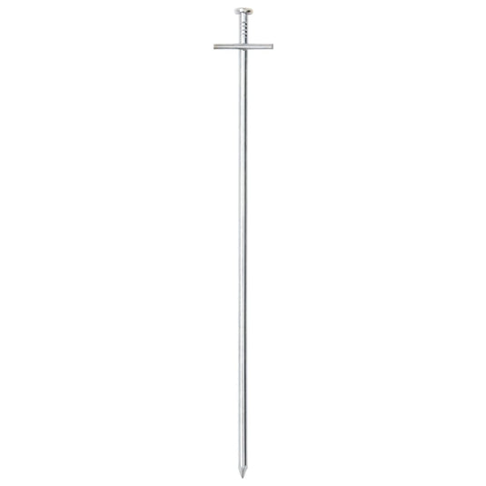 Vidaxl tentharingen 24 st ø6 mm 29,5 cm gegalvaniseerd staal