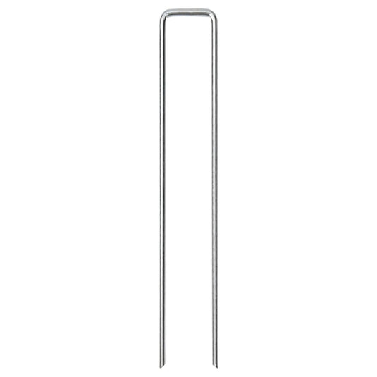 Vidaxl grondharingen 25 st u-vormig 20x3,5 cm gegalvaniseerd staal