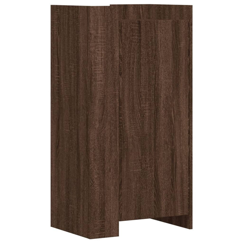 Load image into Gallery viewer, Vidaxl schoenenkast 52x37,5x100 cm bewerkt hout bruin eikenkleurig
