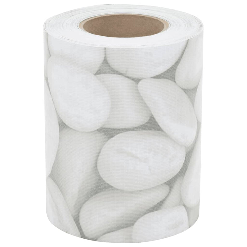 Load image into Gallery viewer, VidaXL Tuinscherm 4 st marmergrindpatroon 35x0,19 m PVC grijs
