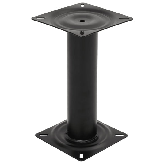 Vidaxl bootstoelpoot 33 cm staal zwart