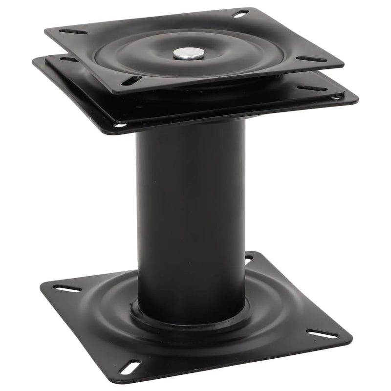 Load image into Gallery viewer, Vidaxl bootstoelpoten 2 st met 360° draaiplateau staal
