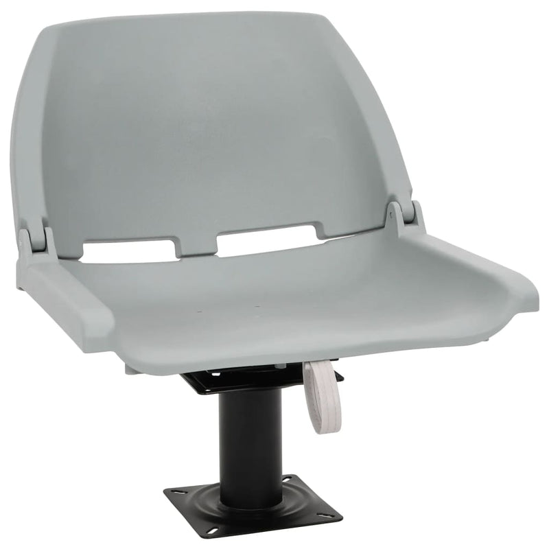 Load image into Gallery viewer, Vidaxl bootstoelen 2 st met poot 360° draaibaar

