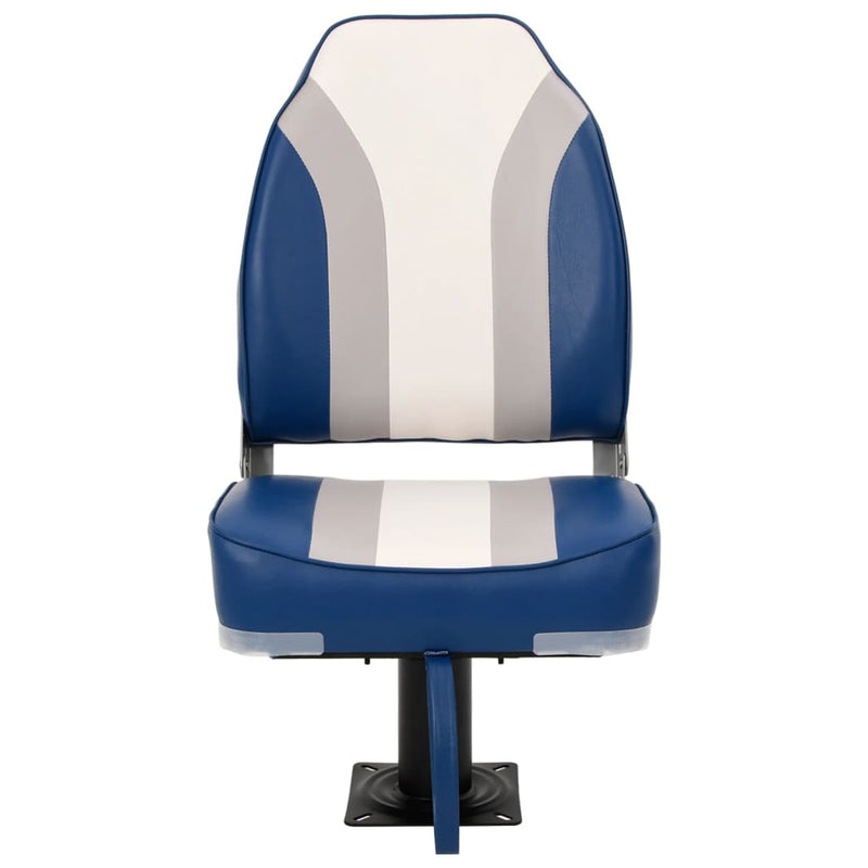 Load image into Gallery viewer, Vidaxl bootstoelen 2 st met poot 360° draaibaar
