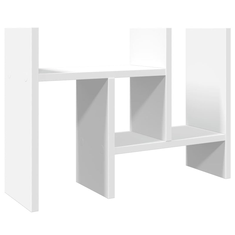 Load image into Gallery viewer, Vidaxl bureau organiser 34,5x15,5x35,5 cm bewerkt hout wit
