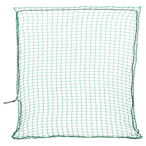 Vidaxl aanhangwagennet elastisch touw 3x3 m polypropeen groen