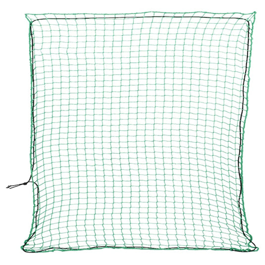 Vidaxl aanhangwagennet elastisch touw 3x3 m polypropeen groen