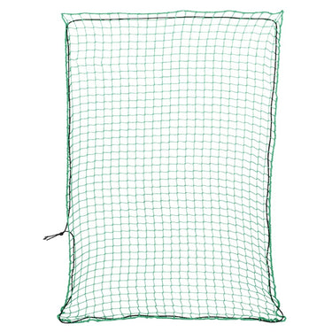 Vidaxl aanhangwagennet elastisch touw 4x3 m polypropeen groen