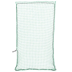Vidaxl aanhangwagennet elastisch touw 6x3,5 m polypropeen groen