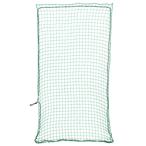 VidaXL Aanhangwagennet elastisch touw 7x3,5 m polypropeen groen