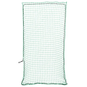 Vidaxl aanhangwagennet elastisch touw 8x3,5 m polypropeen groen
