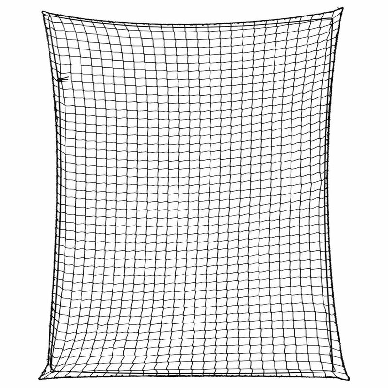 Load image into Gallery viewer, Vidaxl aanhangwagennet elastisch touw 3x2,5 m polypropeen zwart
