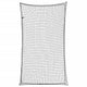 Vidaxl aanhangwagennet elastisch touw 6x3,5 m polypropeen zwart