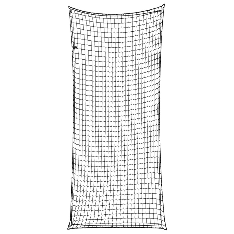 Load image into Gallery viewer, Vidaxl aanhangwagennet elastisch touw 8x3,5 m polypropeen zwart
