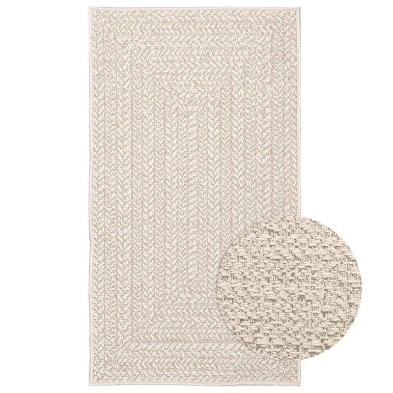 Load image into Gallery viewer, Vidaxl vloerkleed zizur room binnen en buiten 60x110 cm jute look
