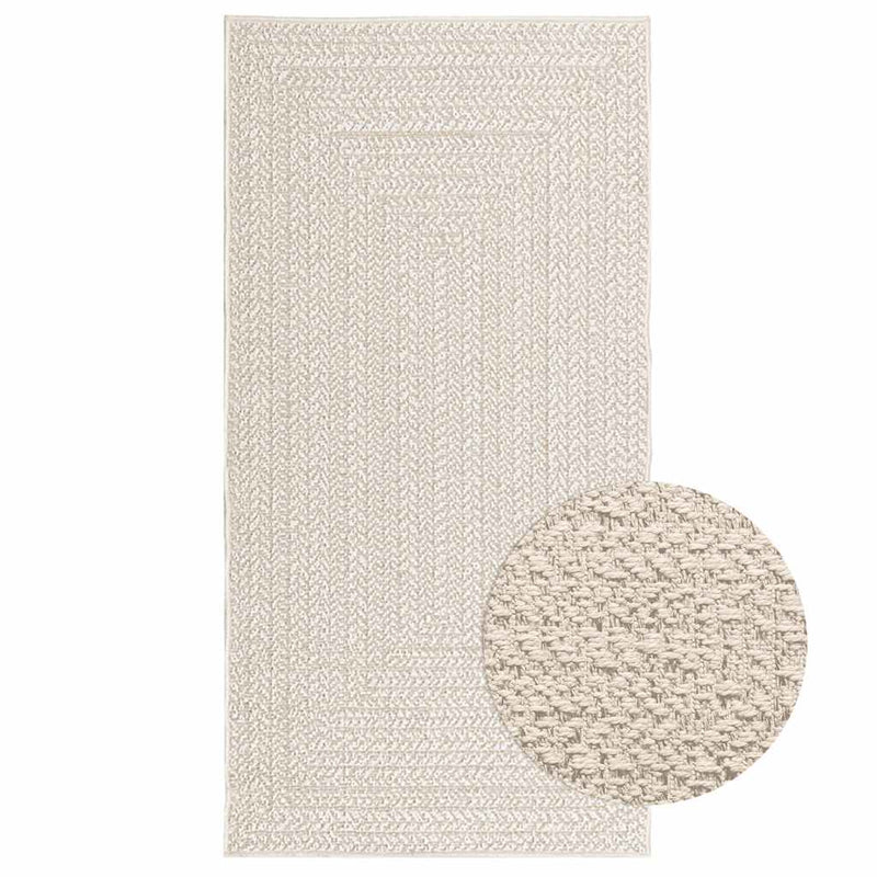 Load image into Gallery viewer, Vidaxl vloerkleed zizur room binnen en buiten 80x150 cm jute look
