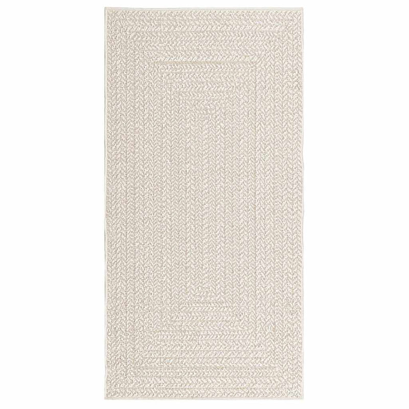 Load image into Gallery viewer, Vidaxl vloerkleed zizur room binnen en buiten 80x150 cm jute look

