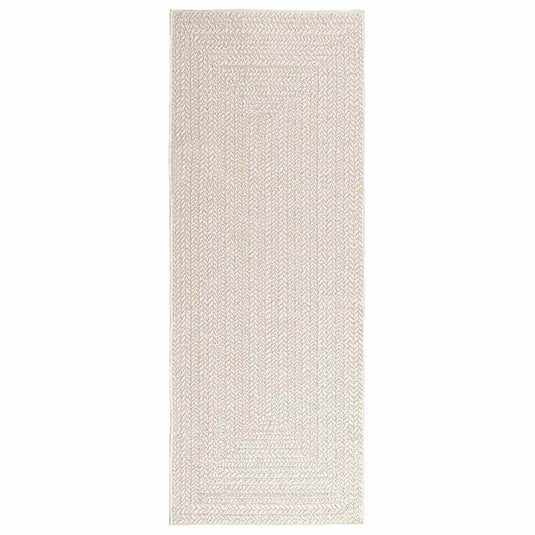 Vidaxl vloerkleed zizur room binnen en buiten 80x200 cm jute look
