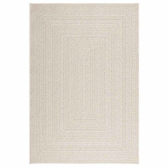 Vidaxl vloerkleed zizur room binnen en buiten 140x200 cm jute look