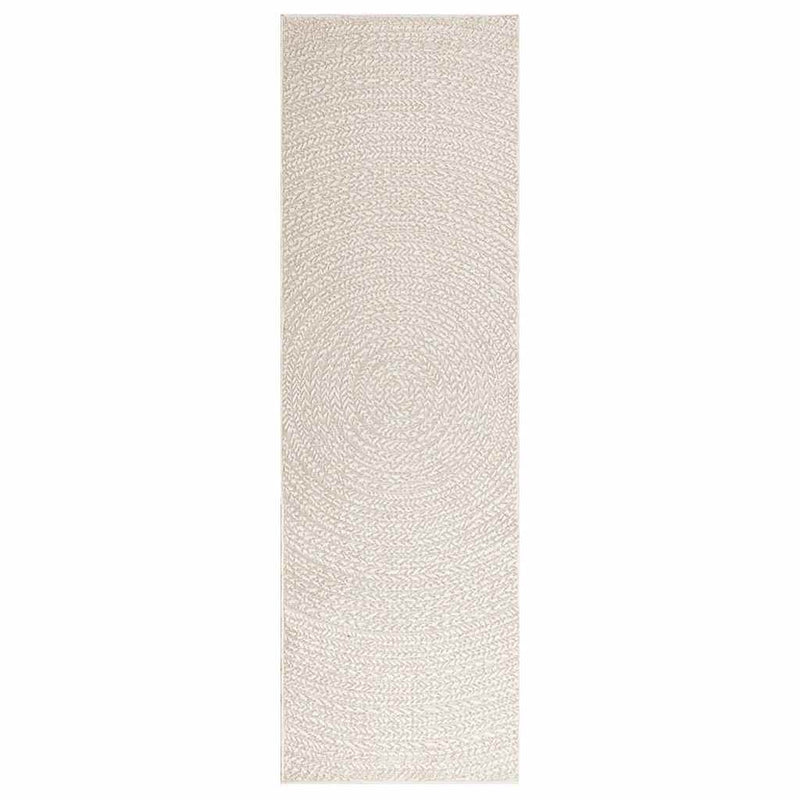 Load image into Gallery viewer, Vidaxl vloerkleed zizur room binnen en buiten 80x250 cm jute look
