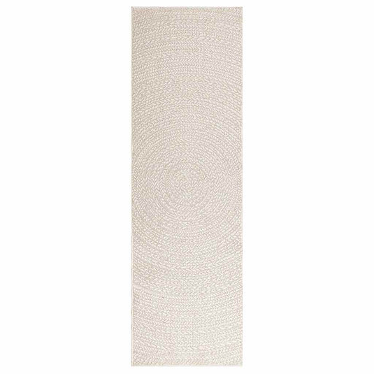 Vidaxl vloerkleed zizur room binnen en buiten 80x250 cm jute look