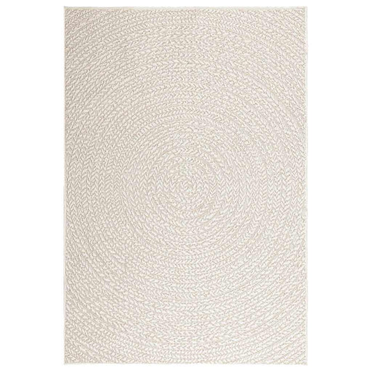 Vidaxl vloerkleed zizur room binnen en buiten 120x170 cm jute look