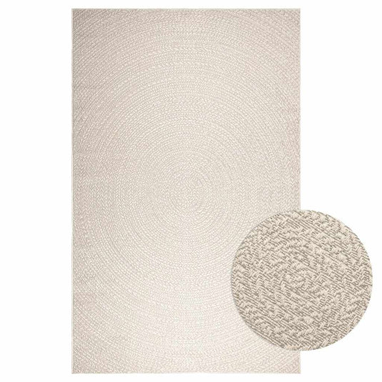 Vidaxl vloerkleed zizur room binnen en buiten 200x290 cm jute look
