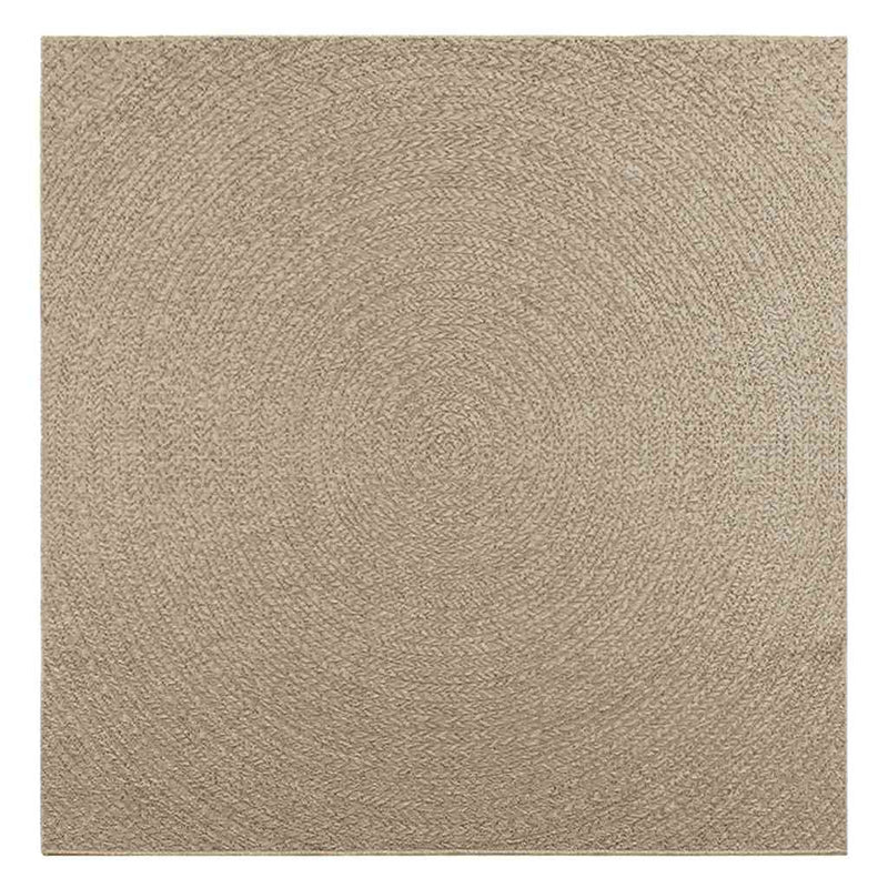 Load image into Gallery viewer, Vidaxl vloerkleed zizur beige binnen en buiten 200x200 cm jute look
