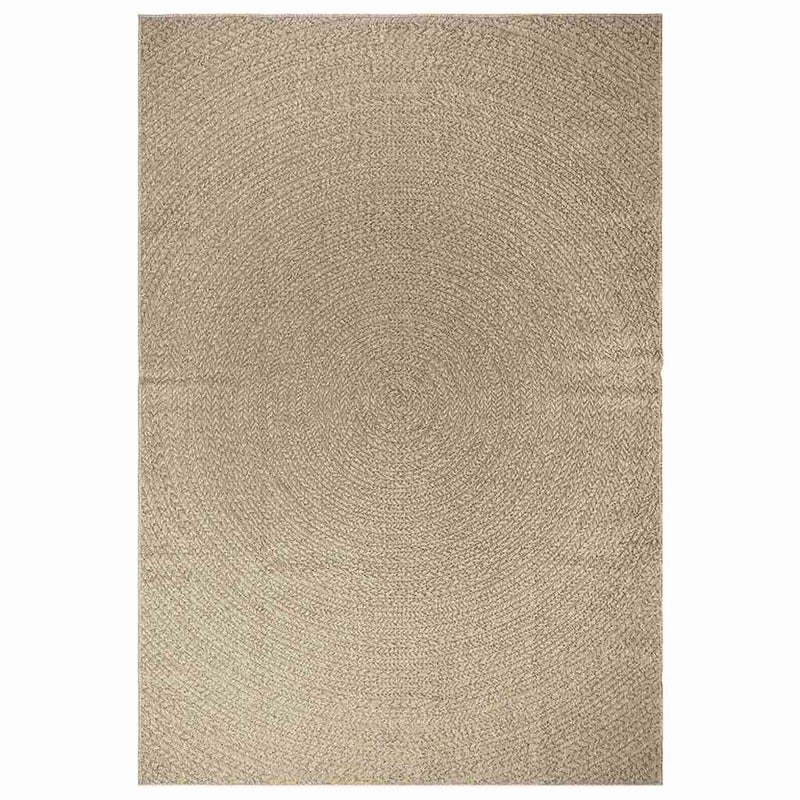 Load image into Gallery viewer, Vidaxl vloerkleed zizur beige binnen en buiten 200x290 cm jute look

