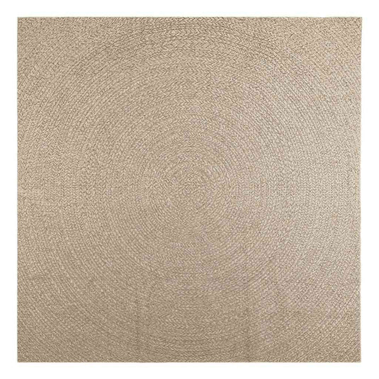Vidaxl vloerkleed zizur beige binnen en buiten 240x240 cm jute look